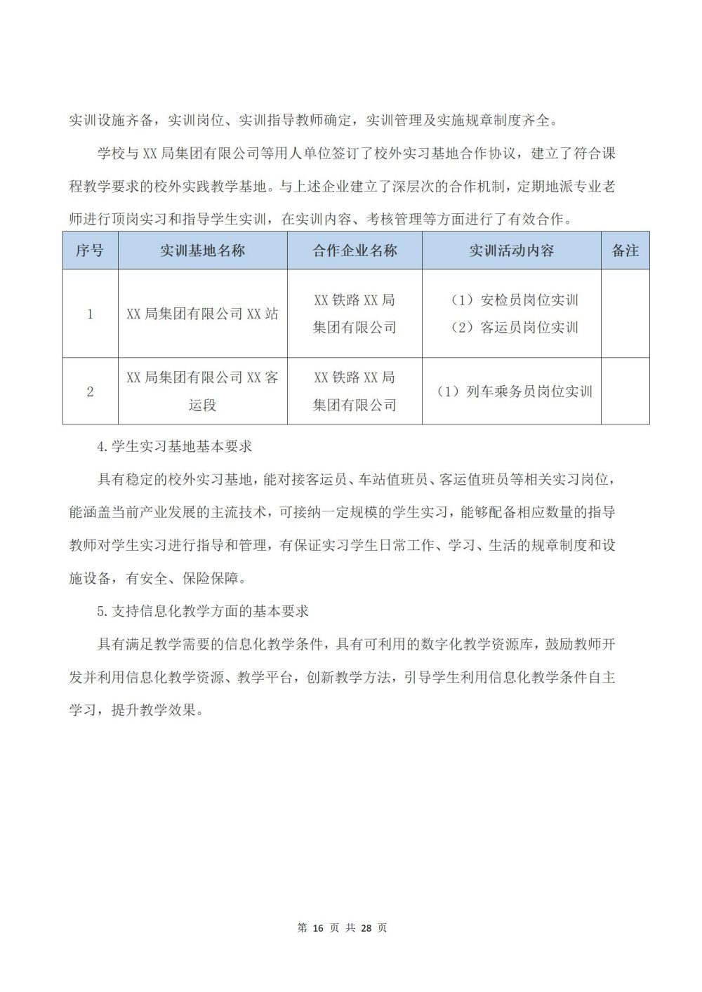 2022級鐵(tiě)運1班鐵(tiě)道(dào)運輸服務專業(yè)人(rén)才培養方案2024060