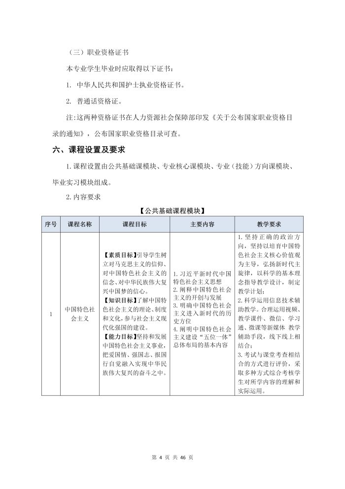 護理(lǐ)專業(yè)參賽人(rén)才培養方案（語文(wén)）_06